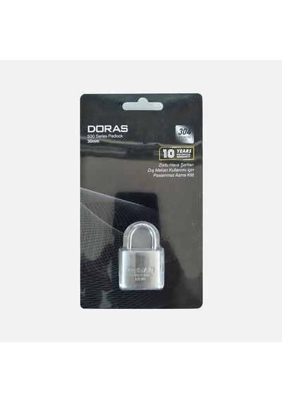 Doras Paslanmaz Asma Kilit 30mm