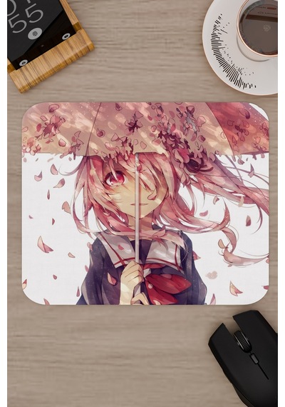 Mirai Nikki Anime V4 - 22x18 Gaming Kauçuk Kaymaz Taban Mouse Pad Fare Altlığı