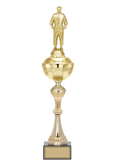 Odak Kupa - Figürlü Kupalar - Judo / Karate Figürlü Kupalar Fg-061 A - 51 Cm Altın - Beyaz
