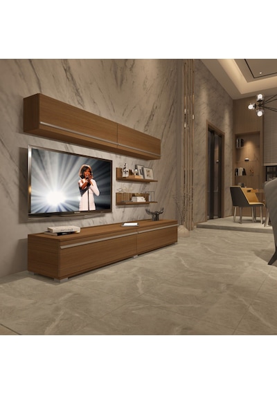 Decoraktiv Eko 5 Mdf Std Tv Ünitesi Tv Sehpası Ceviz
