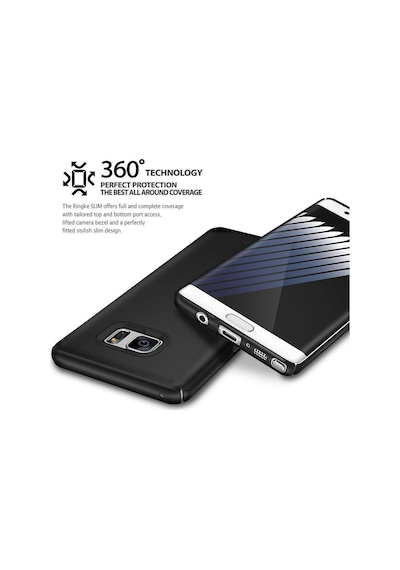 Ringke Slim Galaxy Note 7 Fe İle Uyumlu Kılıf Ocean Blue