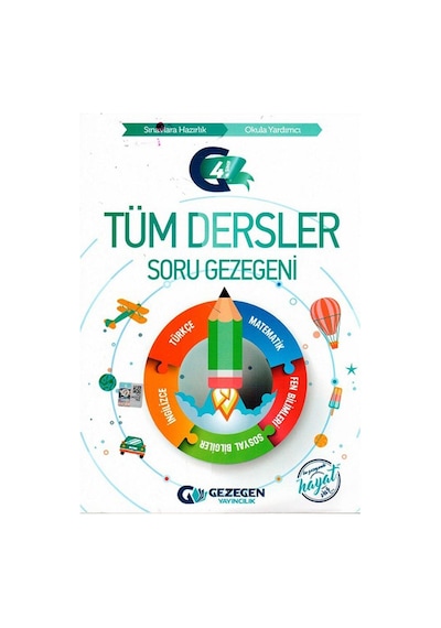 Gezegen Yayınları 4. Sınıf Tüm Dersler Soru Bankası