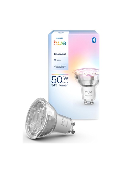 Essential 4.7w Gu10 345 Lumen Renkli Akıllı Spot Ampul - 15.000 Saat Ampul Kullanım Ömrü 4w 78mm & Yok
