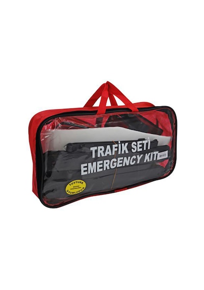 Trafik Seti 3'lü Set Muayene Uygun Trafik Seti+Takviye Kablosu+Bijon Anahta