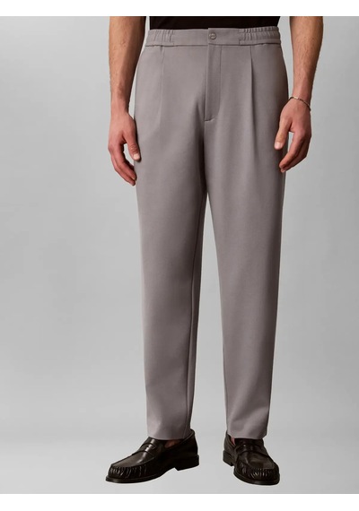 Calvin Klein Tapered Tech Knıt Pl, P87 Gri Erkek Pantolon