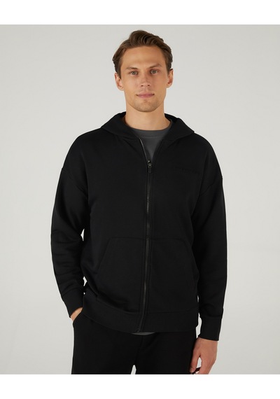 M Essential Full Zip Hoodie Sweatshirt Erkek Siyah Sweatshirt S242112-001 Siyah
