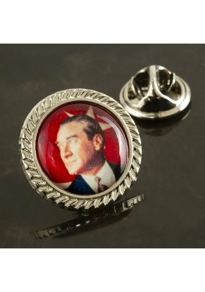 Atatürk Yaka Rozet Elk-bjtıeg Gümüş Rengi 58485714