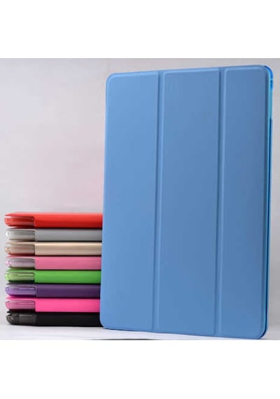Apple Uyumlu iPad Mini 2 3 Zore Smart Cover Standlı 1-1 Kılıf Kapaklı Kılıf