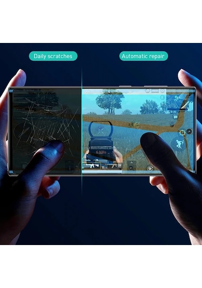 Baseus Sm Galaxy Note 10 Full Ekran Koruyucu 0.15mm 2 Adet Set 0.15mm Full-screen Curved Antı-explos- 5775
