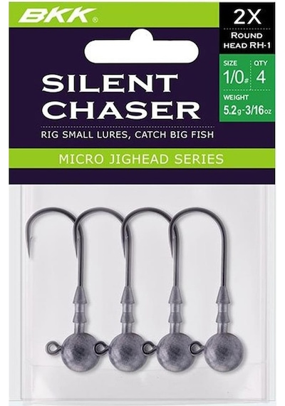 Bkk Silent Chaser- Round Head Jighead 10Gr