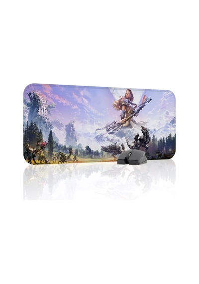 Horizon Zero Kaymaz Dikişli Kauçuk Oyuncu Mousepad V1 - 70x30 Xl Gaming Mouse Pad Fare Altlığı