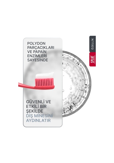 Splat White Plus Beyaz Diş Macunu 100 Ml 2 Adet