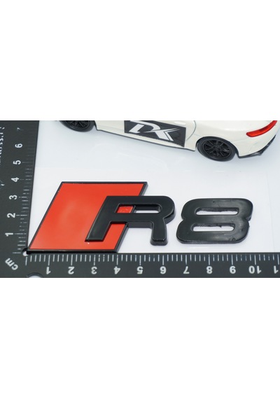 Dk Tuning R8 Bagaj Siyah 3m 3d Yazı Logo Audi İle Uyumlu