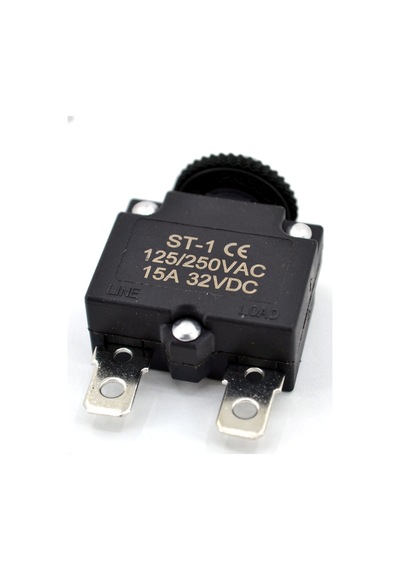 Resetli Termik Sigorta 15a 32v Dc 125/250v Ac
