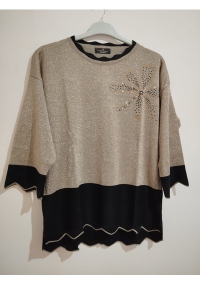 Anne Moda Ankara Üstün Kalite, Kaşmir-pamuk-viskoz Karışımlı Şık Kazak/bluz Açık Vizon Anne Moda Ankara Üstün Kalite, Kaşmir-pamuk-viskoz Karışımlı Şık Kazak/bluz Açık Vizon