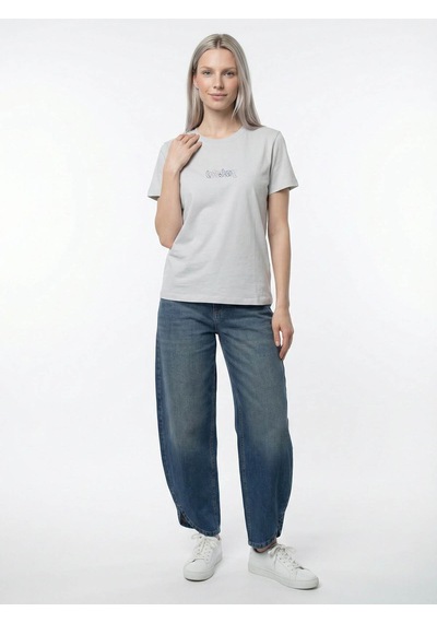 Boxy Fit Lila Kadın T-shirt Lf2042206 Mor