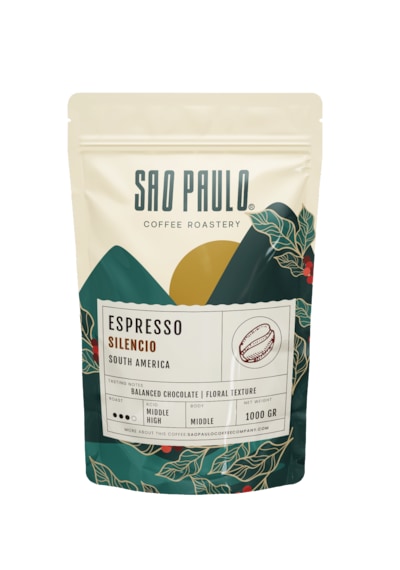 Sao Paulo Silencio Santo Espresso 1000 Gram Filtre