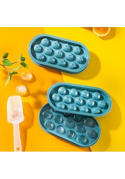 Buz Kalıbı 13 Gözlü Buz Topu Yapma Kalıbı 1 Adet Plastik Diğer