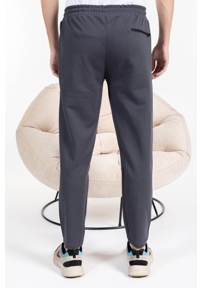 Mutlu City Double Face Kumaş Basic Düz Model Rahat Kalıp Pantolon Kesim Trend Erkek Eşofman Altı-2990-füme Füme Mutlu City Double Face Kumaş Basic Düz Model Rahat Kalıp Pantolon Kesim Trend Erkek Eşofman Altı-2990-füme Füme