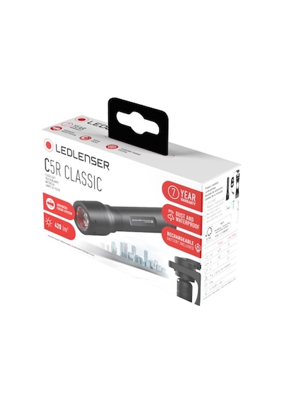 Ledlenser C5r Classic El Feneri Siyah