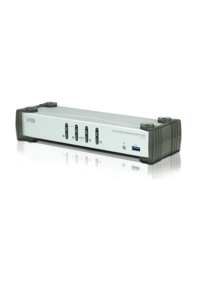 Aten CS1914 4 Port USB display port Dp 1.1 uyumlu KVm Switch