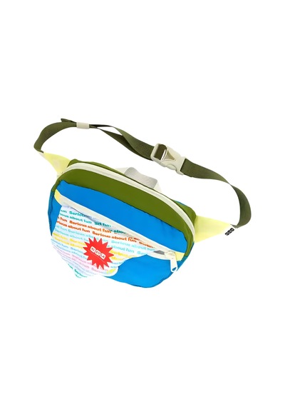 Kietla Çocuk Fanny Pack Çanta Khaki Blue Çok Renkli