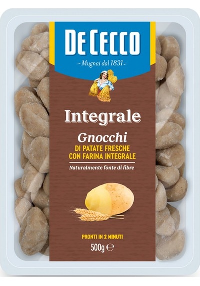 Tam Buğday Unlu Gnocchi Makarna 500 Gr