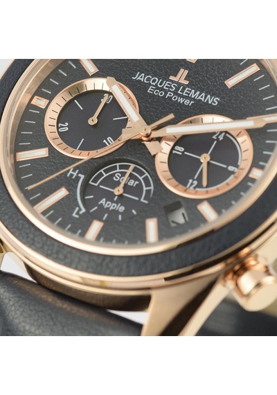 Jacques Lemans Eco Power 1-2115e Erkek Kol Saati Gri