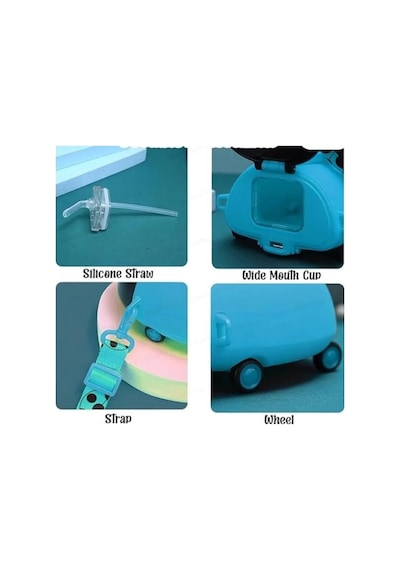 Özel Tasarım Uğur Böceği Su Matarası Su Meyve Suyu Sıcak İçecek Okul Eğlenceli Sızdırmaz 550 Ml Çok Renkli
