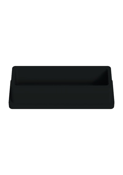 Cateksss 15x40 Mm Düz İç Profil Tapası Siyah - 58 Li Paket