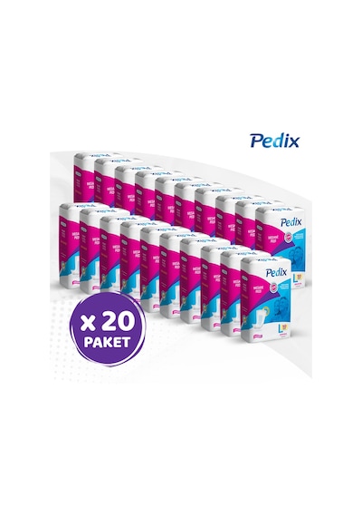 Pedix Mesane Pedi Unisex Büyük Boy L 20 x 10'Lu