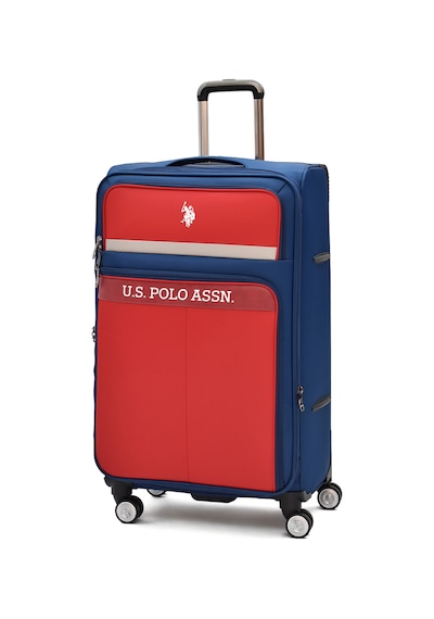 U.S. Polo Assn. U.s. Polo Assn. Büyük Boy Kumaş Valiz Lacivert-bordo 26051