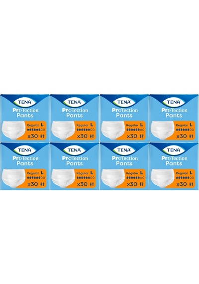 Tena Protection Pants Regular Emici Külot Bezi L 240 Adet