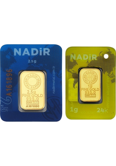 Tuğrul Kuyumculuk 3.5 Gram Külçe Altın 24 Ayar (2.5+1)
