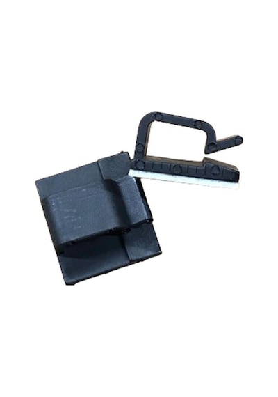 Wcl1005 Kablo Sabitleme Kelepçesi Klipsi Yapışkanlı Duvar Kablo Tutucu 16 x 15 x 8 MM Siyah 50 Adet
