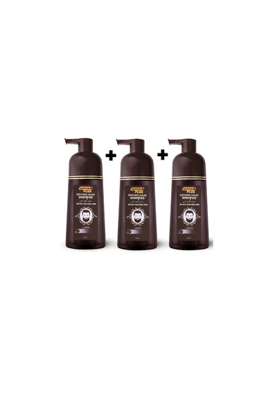 Softto Plus Brown Kahverengi Şampuan 3 x 350 ML