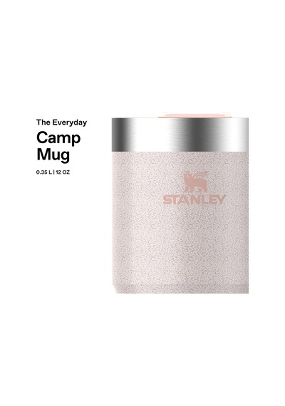 Classic Legendary Termos Bardak 0.35 Litre - Hammertone Rose Quartz Paslanmaz Çelik Çok Renkli