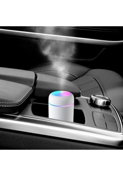 Usb Buhar Makinası Hava Nemlendirici Siyah Beyaz