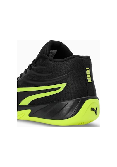 Puma Court Pro Erkek Basketbol Ayakkabısı Profoam Yastıklamalı Nefes Alabilir Performans Ayakkabısı Siyah/yeşil Puma Court Pro Erkek Basketbol Ayakkabısı Profoam Yastıklamalı Nefes Alabilir Performans Ayakkabısı Siyah/yeşil