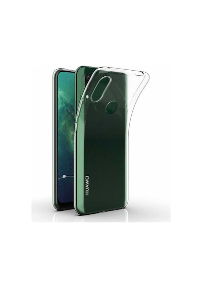 Huawei P Smart Z Kılıf Şeffaf İnce Ve Esnek Süper Silikon Kılıf Renksiz