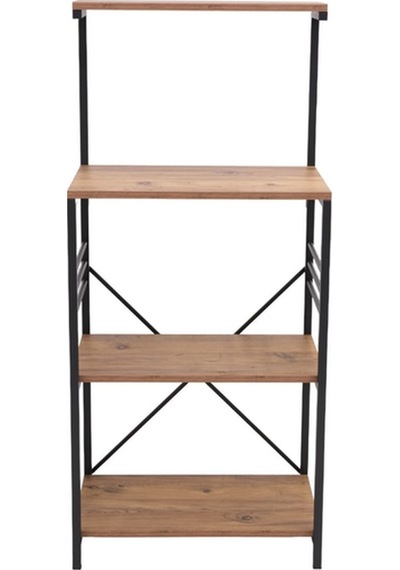Arpelia Çok Amaçlı Mutfak Dolabı 134x60x40 Cm Antrasit