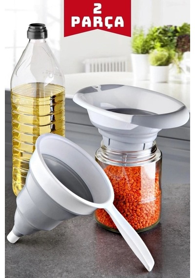 2'li Set Huni Akordiyon Katlanır Set - Katlanır Çeyiz Seti 2 Parça Plastik Diğer