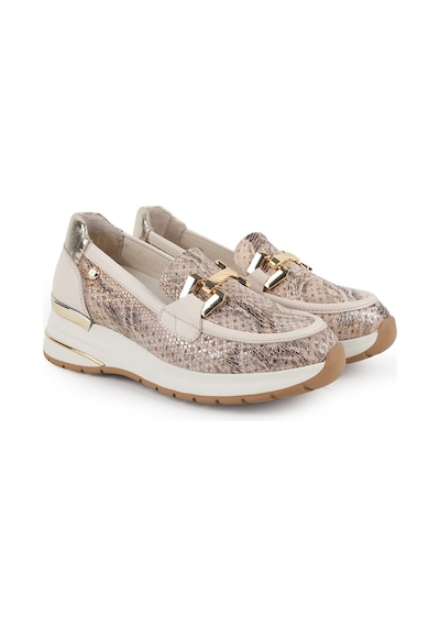 Mamma Mia Mammamia Kadın Hakiki Deri Anakonda Desenli Bej Krem Comfort Sneaker Bej-krem Mamma Mia Mammamia Kadın Hakiki Deri Anakonda Desenli Bej Krem Comfort Sneaker Bej-krem