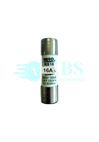 Rs16 690v 16a Ar 14x51 Porselen Sigorta 3'lü Paket