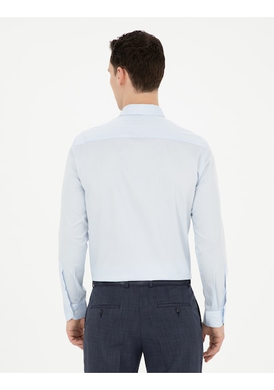 Pierre Cardin Erkek Açık Mavi Gömlek Basic 50286102-vr003