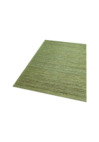 Eko Halı Netra Trıple Green Xw Farklı Örgü Dokusuna Sahip El Dokuma Naturel Jüt Hasır Halı - 200X300