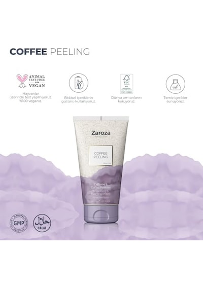 Tr Arındırıcı Ve Besleyici Vücut Peelingi Kahve &amp Kafein &amp Kayısı Çekirdeği 150 Ml
