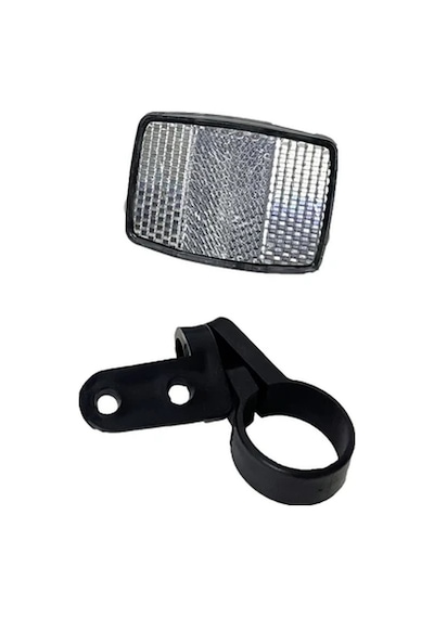 Willowhaven Beyaz Bisiklet Ön Arka Reflektör Gece Sürüş Güvenlik Aksesuarı