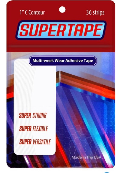 Protez Saç Bandı Super Tape ''C'' (2.5 Cm X 7.5 Cm) 36 Adet