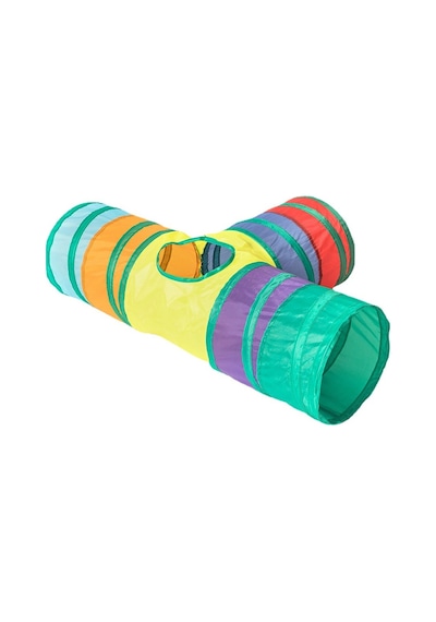 Yystore Evcil Kedi Tüneli T Şeklinde Yol 80 CM